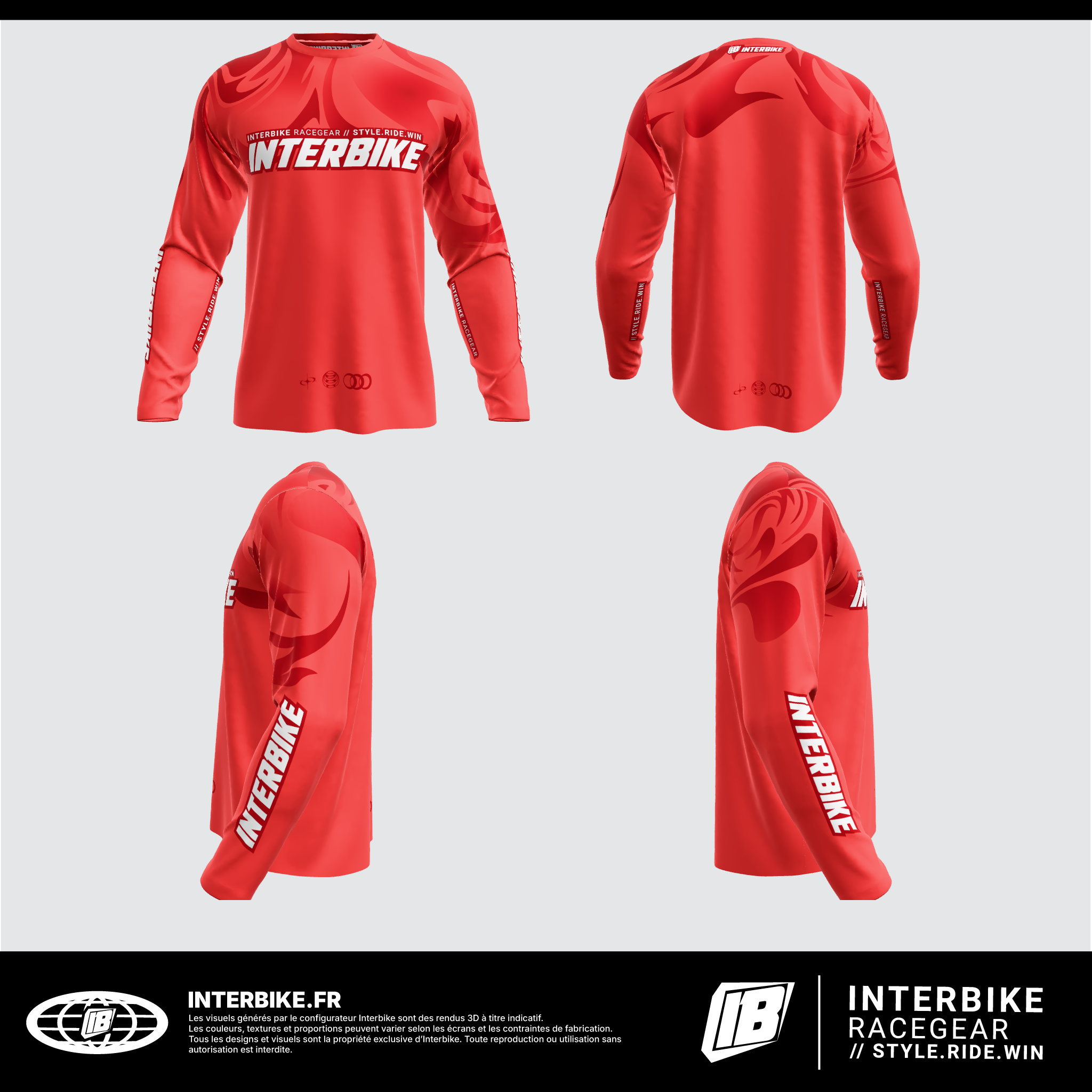 Maillot motocross - SWIRL